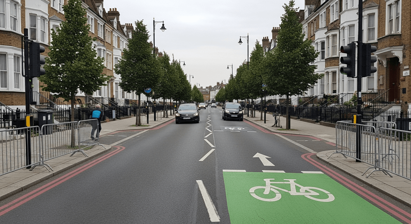 Plans to Scrap Gosforth High Street Cycle Lanes Spark Anger