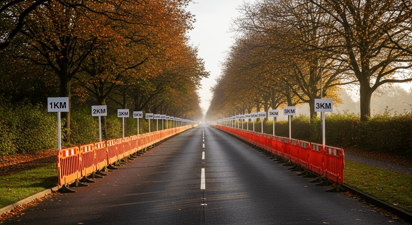 The Great North Run from Gosforth