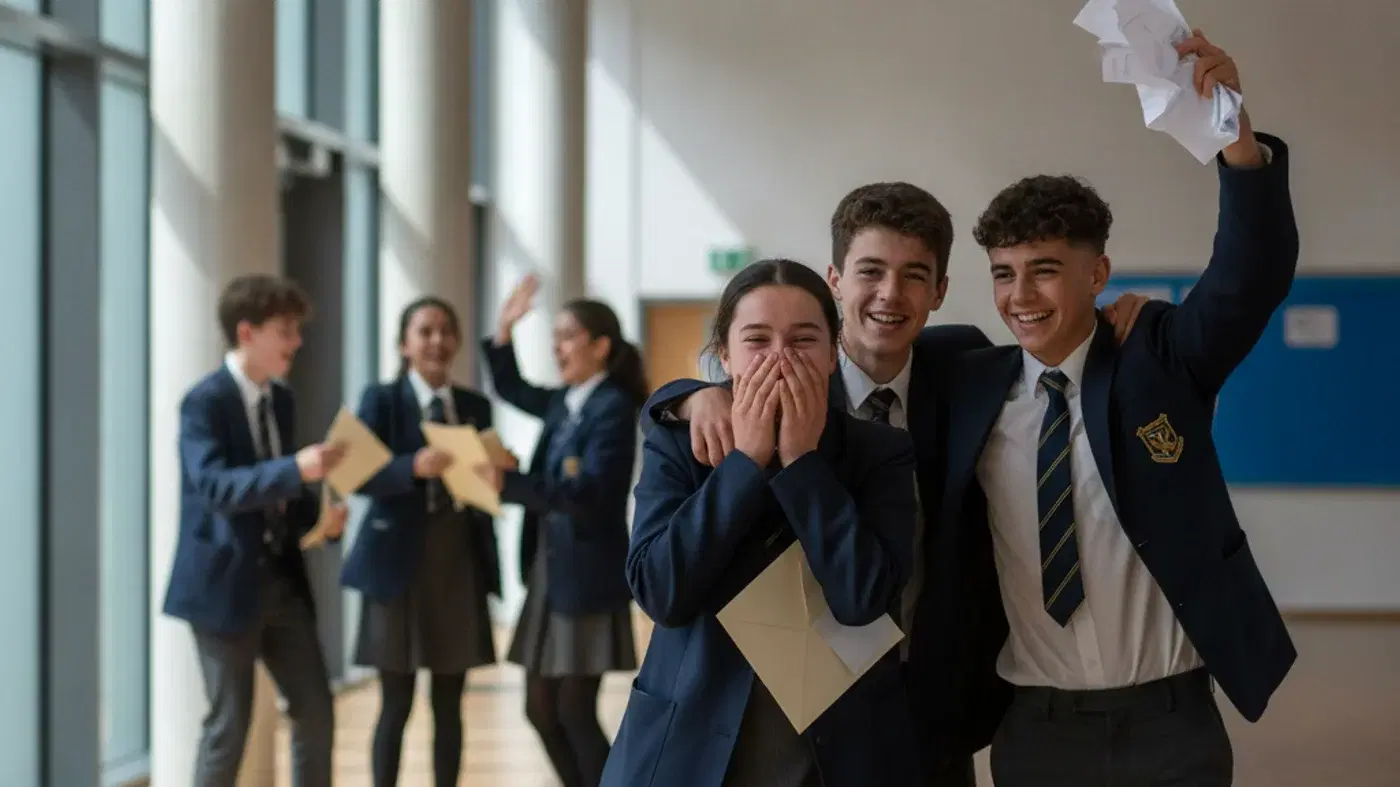 North Gosforth Academy celebrates best-ever GCSE results
