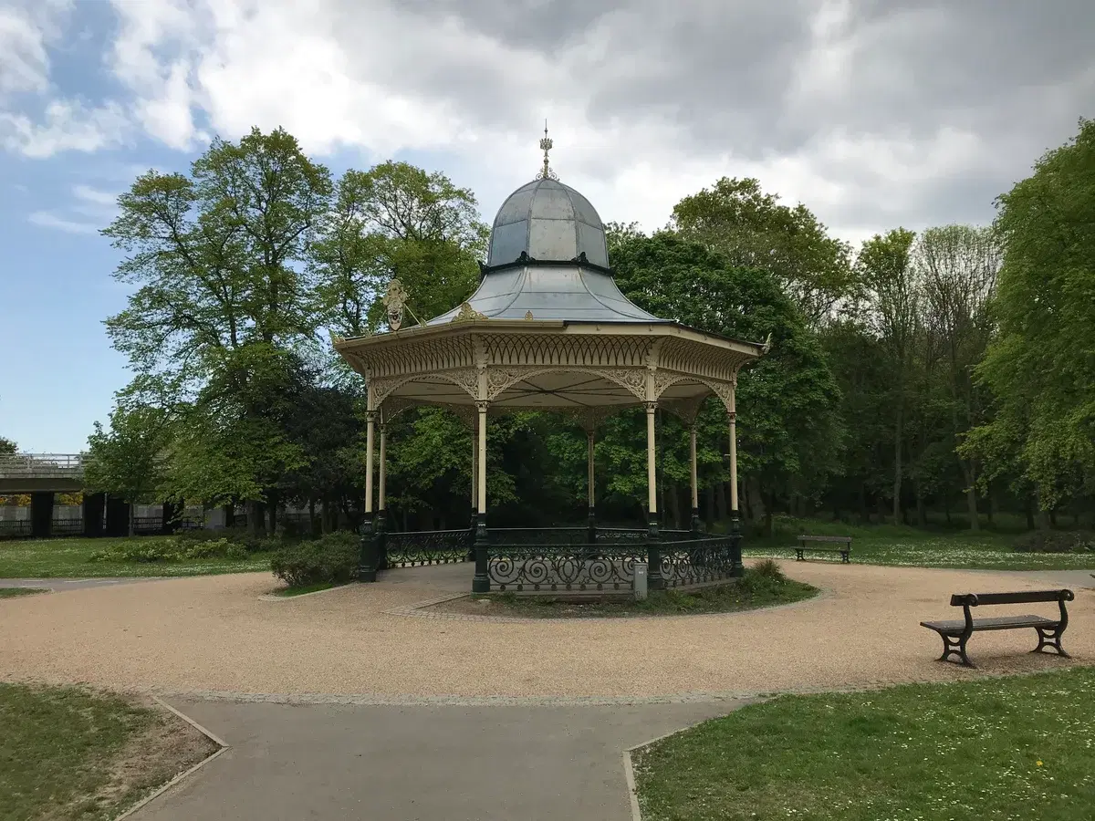 Exhibition Park cafe reopens as Bandstand! by Deep North