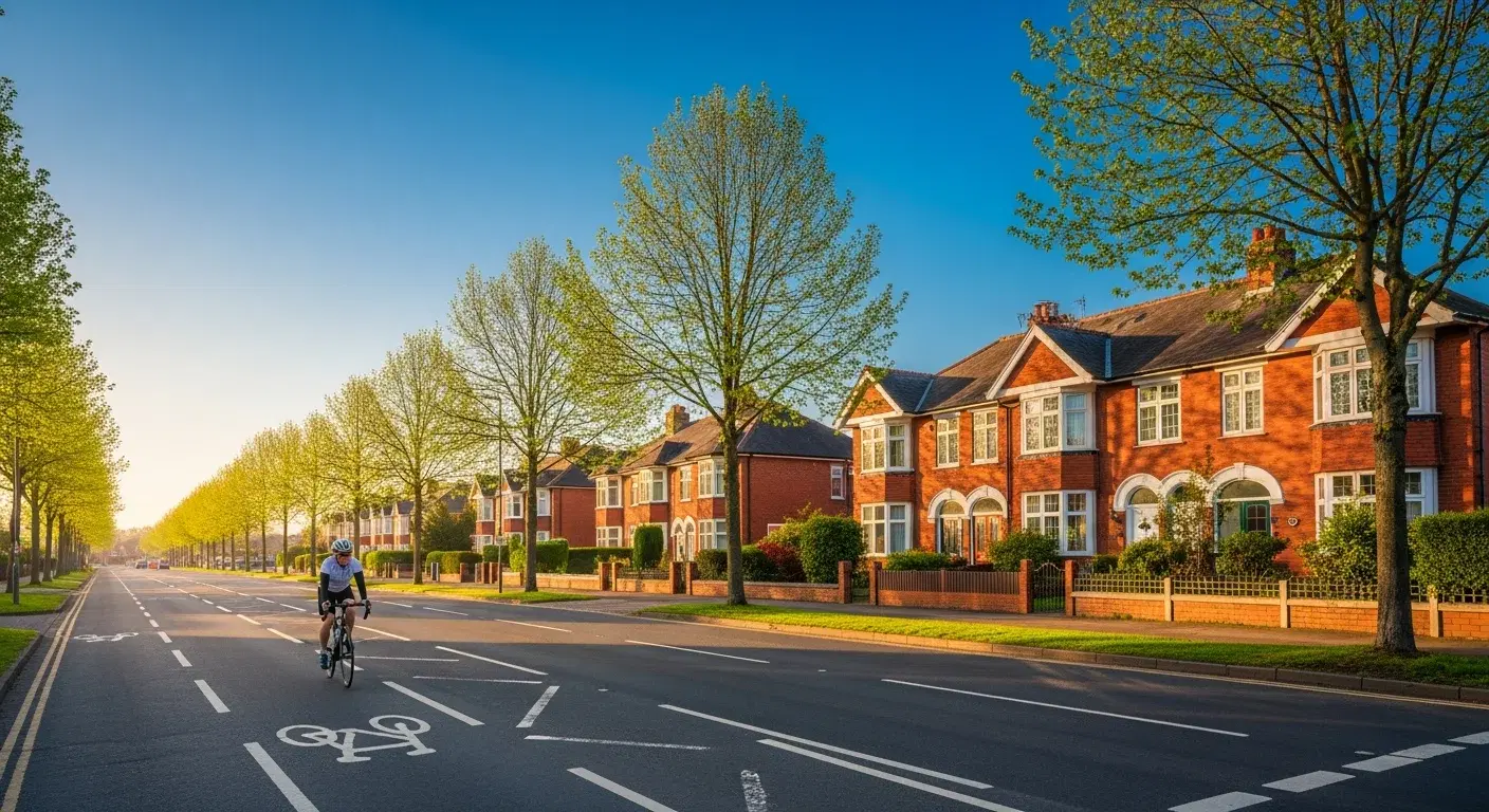 Cycling in Gosforth